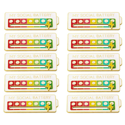 VibeMeter™Social Battery Pin