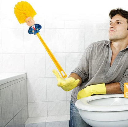 Funny Toilet Brush-Make Toilet Great Again